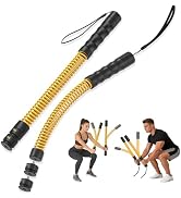 Heavy Duty Ropeless Battle Ropes 4.0, Portable Steel Core Exercise Ropes for Home Gym &amp; Outdoor, ...