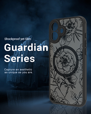 Case for iPhone Case Black Wildflower Case 