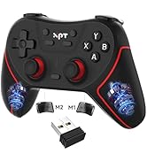 PC Gaming Controller with Bluetooth/2.4G/Wired, Ergonomic Wireless Gamepad for PC Windows, Switch...