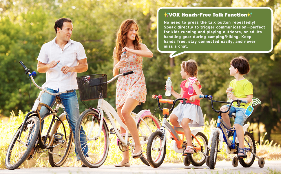 walkie-talkie worn on the waist for hands-free communication