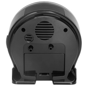 922 black clock two knobs