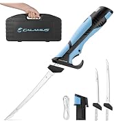 Calamus BladeVolt Rechargeable Cordless Electric Fillet Knife with 7" &amp; 9" Blades, 27,000 RPM Mot...