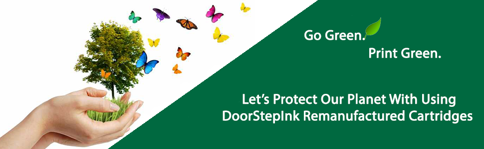 Go Green With DoorStepInk ink Cartridges 