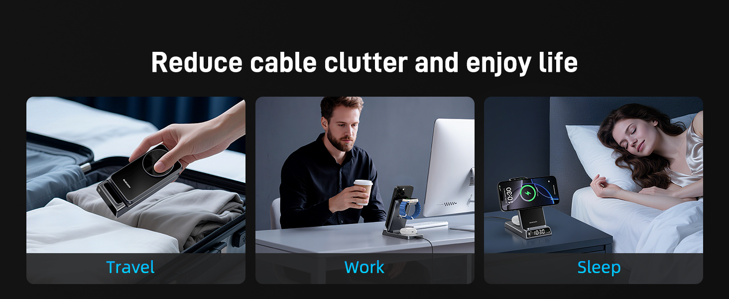 magsafe charger charging station wireless charger iphone magnetic 3 in 1 charging station apple