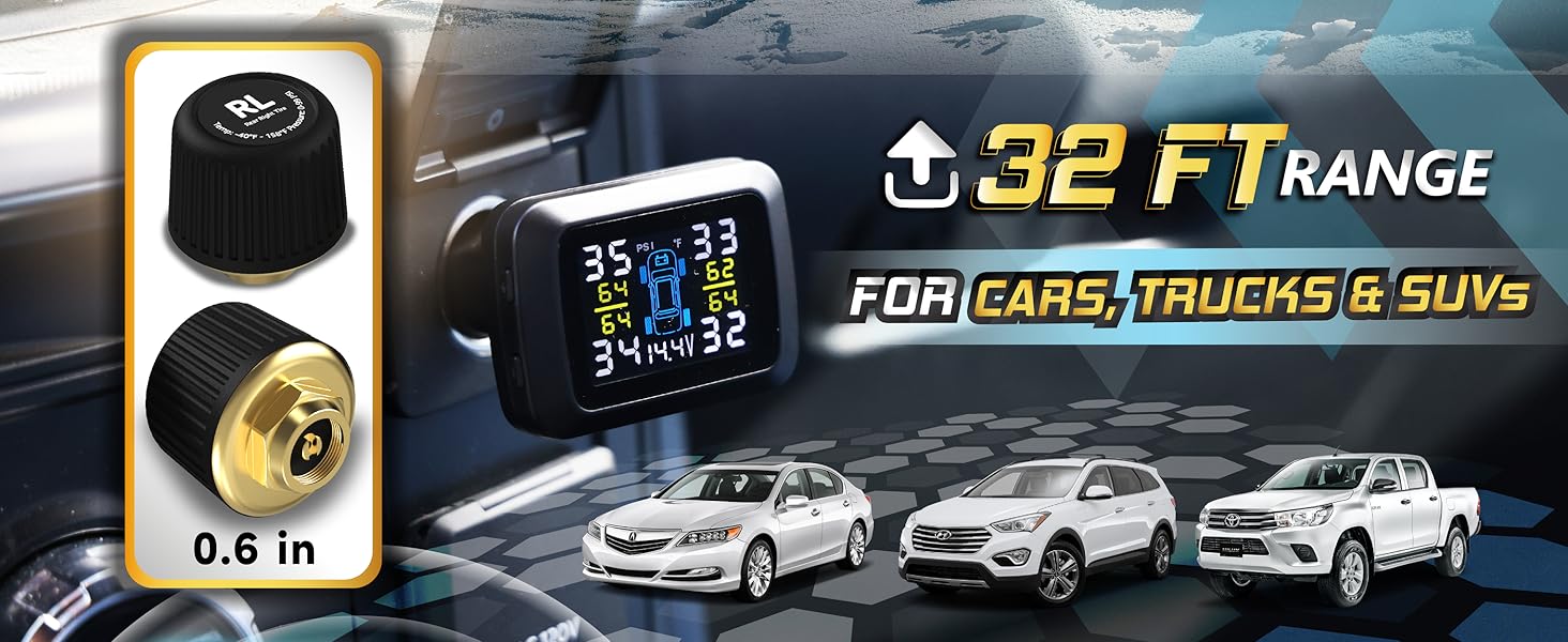 tpms sensors set of 4 tire pressure monitoring system tire pressure reader tire pressure monitoring
