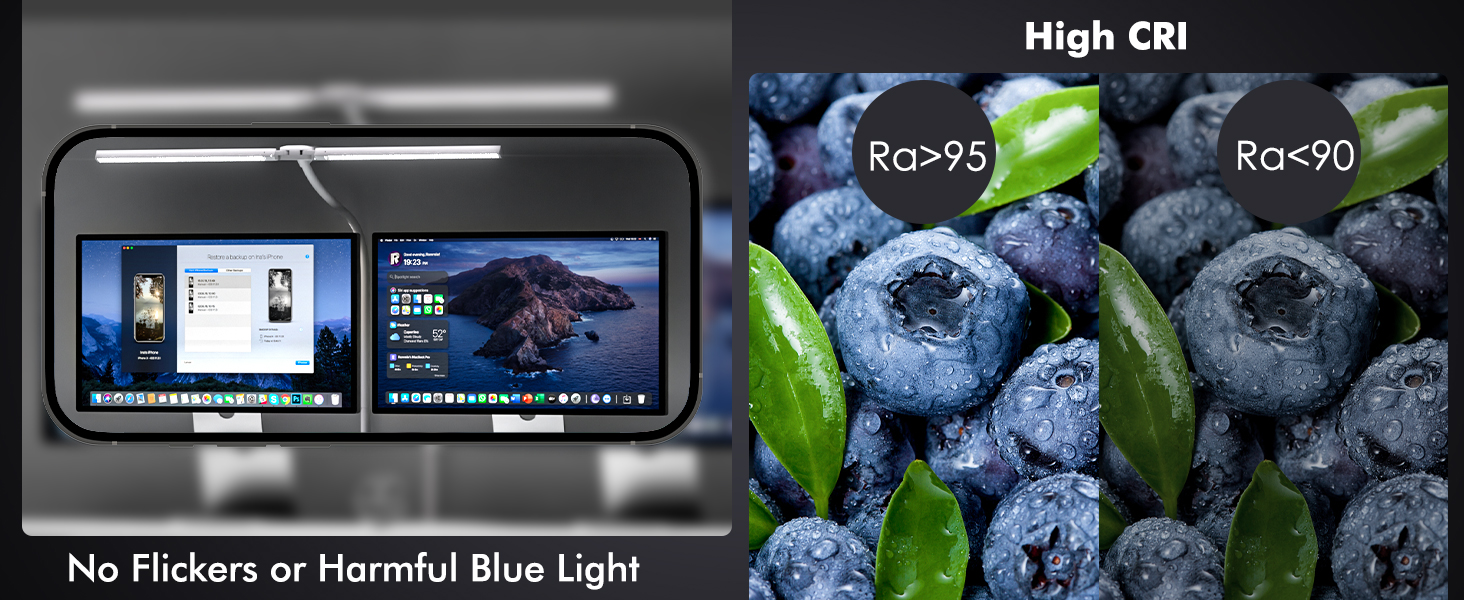 24w led stand desk lamp