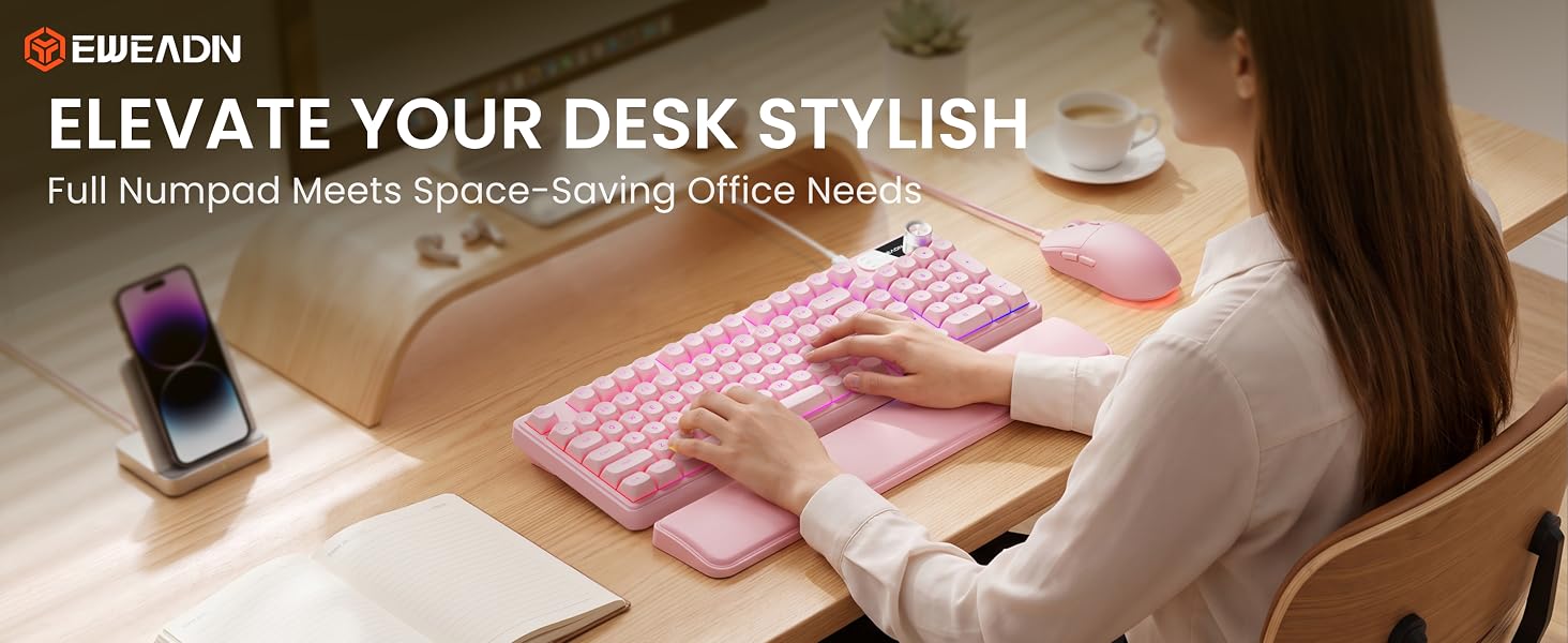 pink keyboard