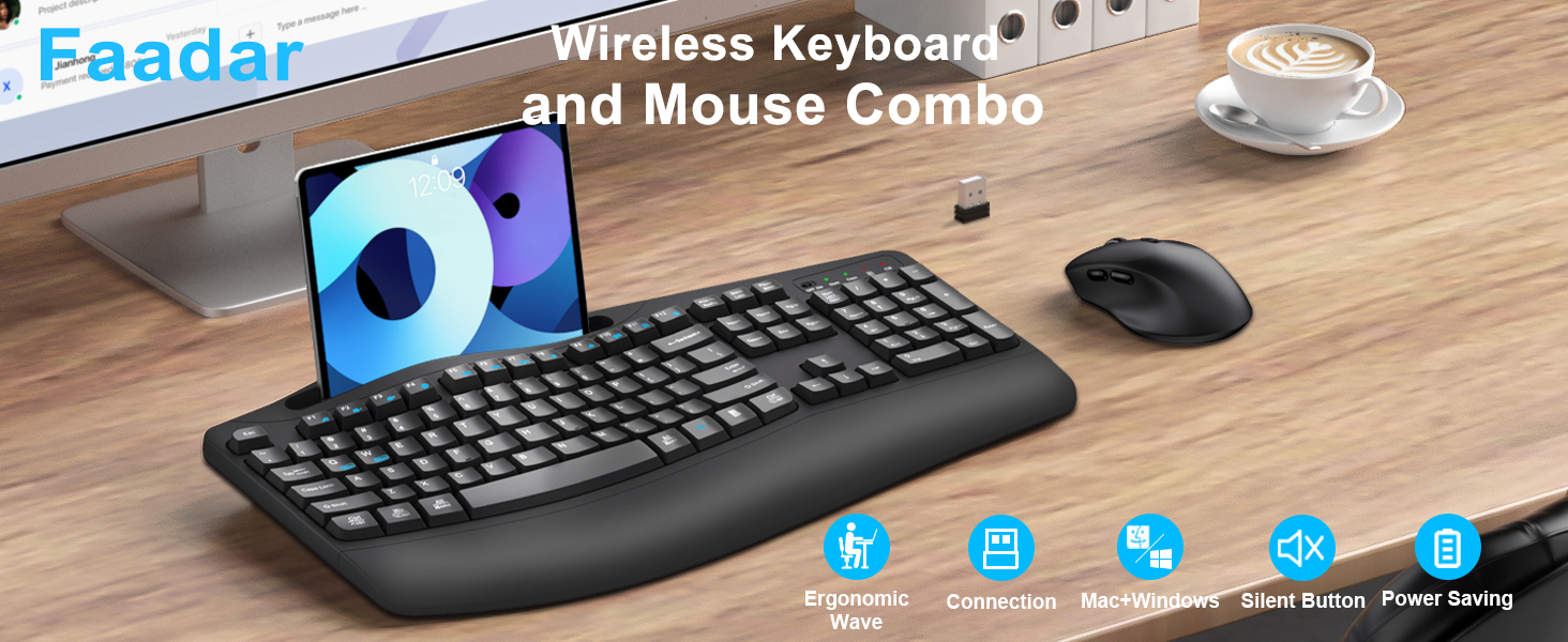 wireless keyboard and mouse
