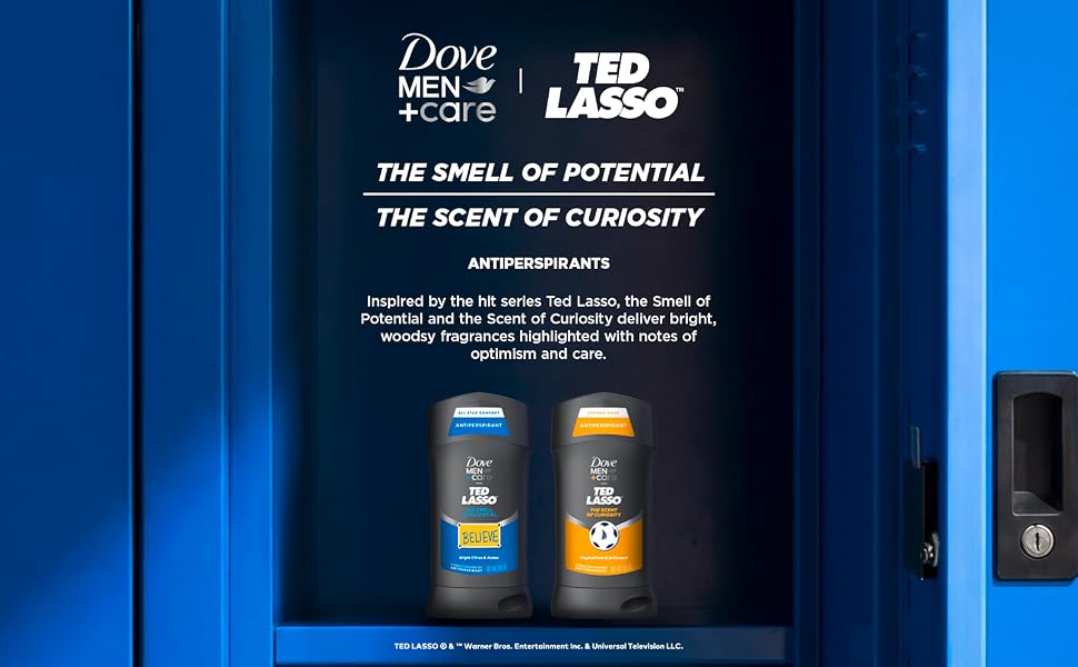 &amp;#34;Dove Men+Care x Ted Lasso I Believe in Believe limited-edition