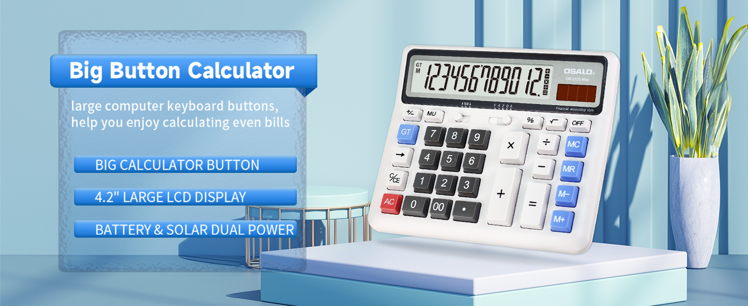 Big Button Calculator