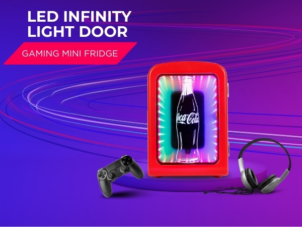 coca cola gaming fridge