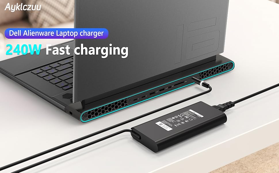 Dell 240W laptop charger