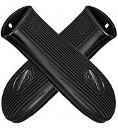 Cbiumpro 2-Pack Cast Iron Handle Cover, Silicone Heat Resistant Hot Cast Iron Skillet Pan Handle ...