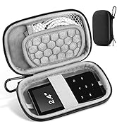 AGPTEK MP3 MP4 Player Case, Portable Music Player Case with Metal Carabiner Clip for iPod Nano, i...