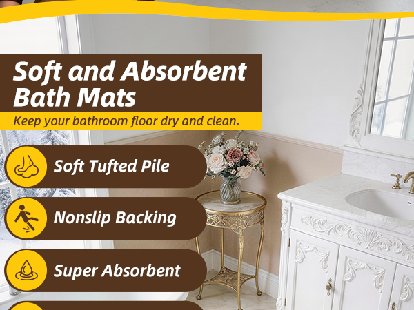 Non-slip Bathroom Mats