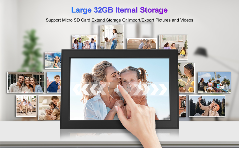 family calendar frameo Digital Picture Frames warming gifts anniversary new home christmas gifts mon