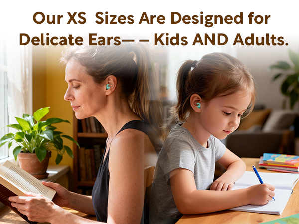 Our XS Sizes Are Designed for Delicate Ears- - Kids AND Adults