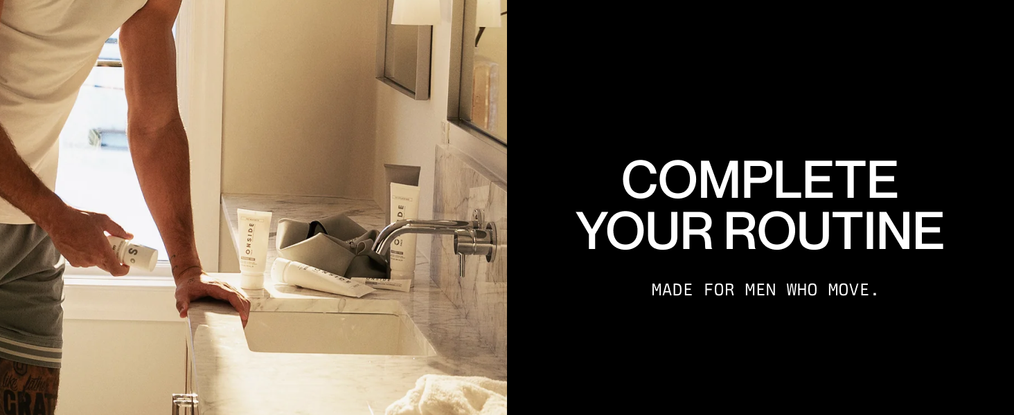 mens grooming brand, mens personal care, performance grooming