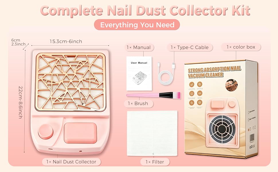 nail dust collector