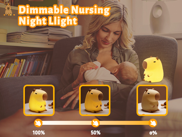 Capybara Night Light