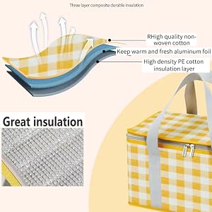 Shopping Tote Cooler Bag