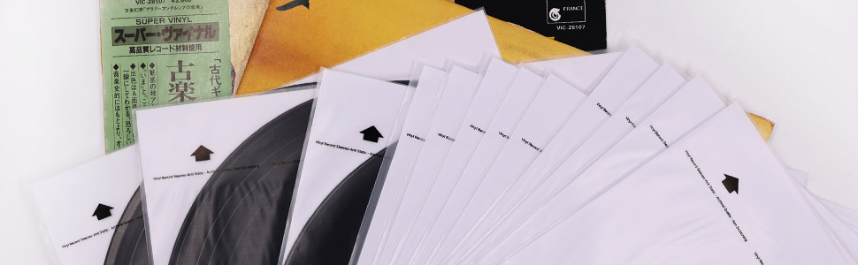 12 Inches Rice Paper LP Sleeves