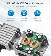 Starlink Mini 12V Adapter [Supports up to 150FT Cable] 12V/24V to 30V 3.5A DC Boost Converter for...