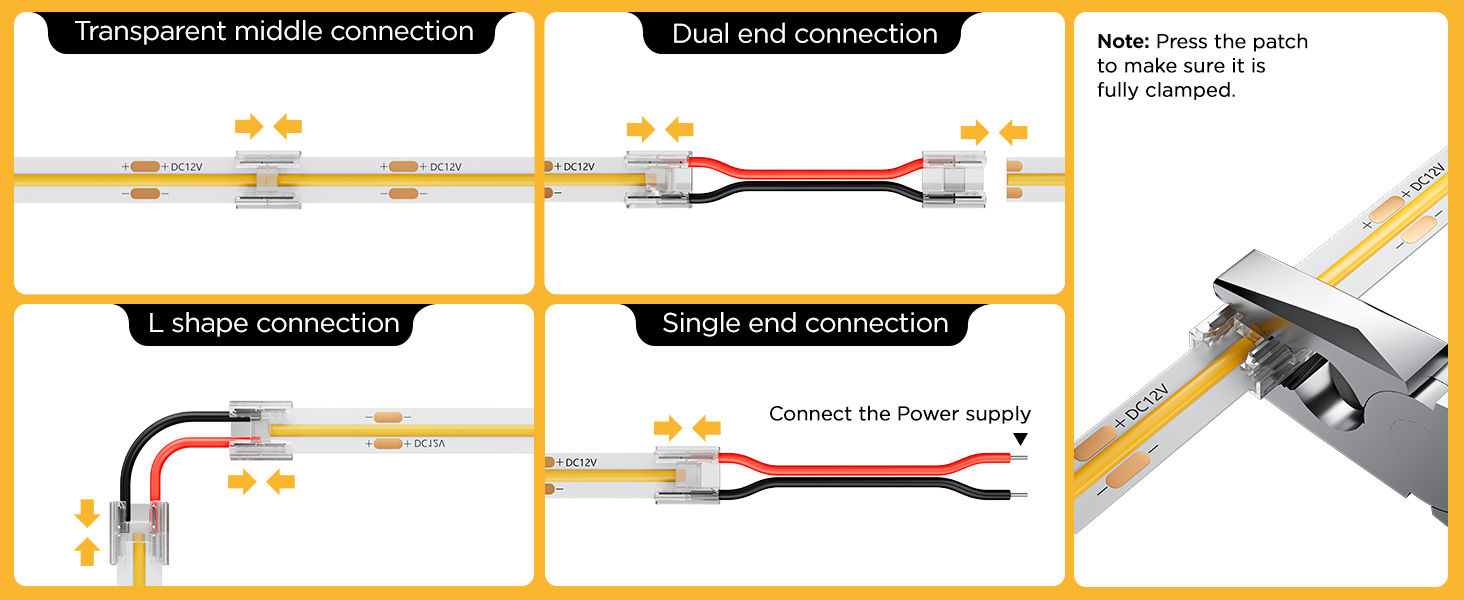 COB 0.31in(8mm) 2 pin Connector