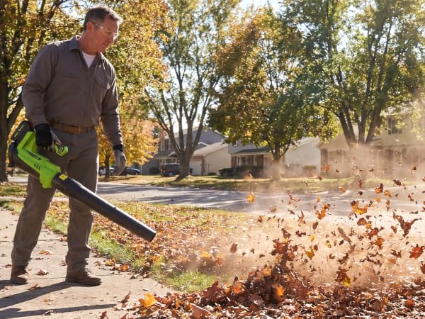 battery powered leaf blower