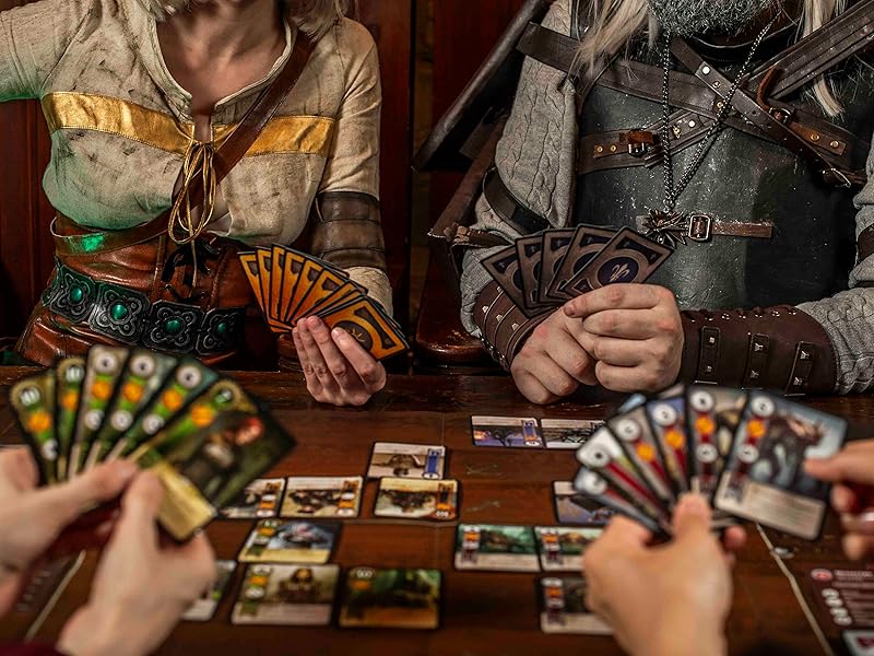 Photo of four players playing