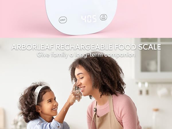 rechargeable food scale