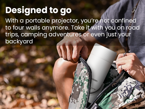 Outdoor Movie Projector