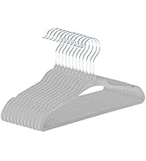 ELAORY Baby Hangers, Kids Hangers, 15 Pack Kids Velvet Hangers, Velvet Baby Hangers, 11 Inch Non ...