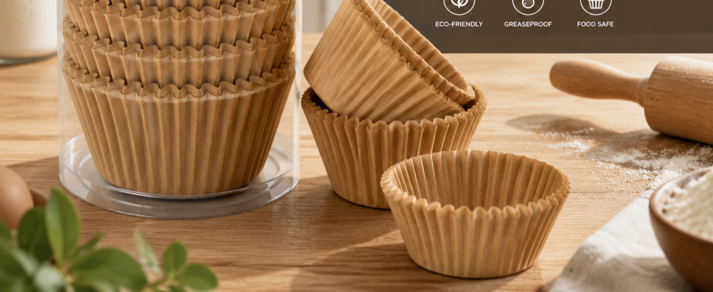 200 standard cupcake liners