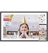 Frameo Digital Picture Frame,15.6 Inch 32GB Large WiFi Digital Photo Frame with 1920x1080 Full HD...