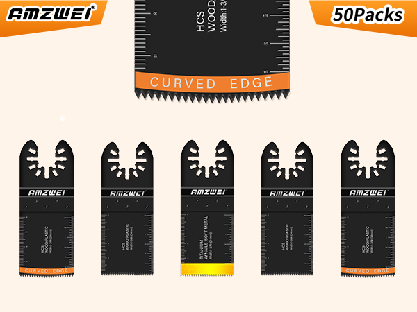 multi tool blades kits wood and metal