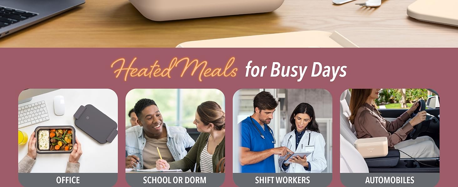 bentgo, bentgo hot meals for busy days, bentgo heated lunch box