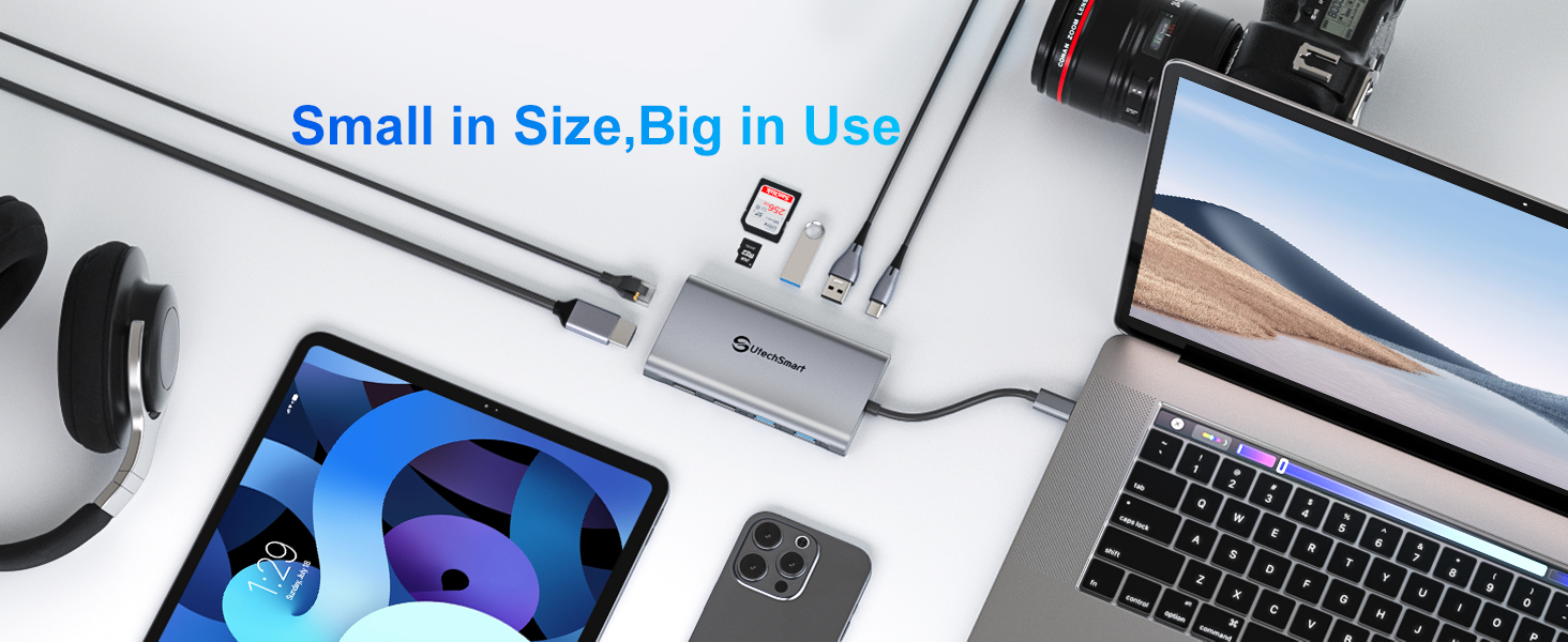 usb c hub multiport adapter