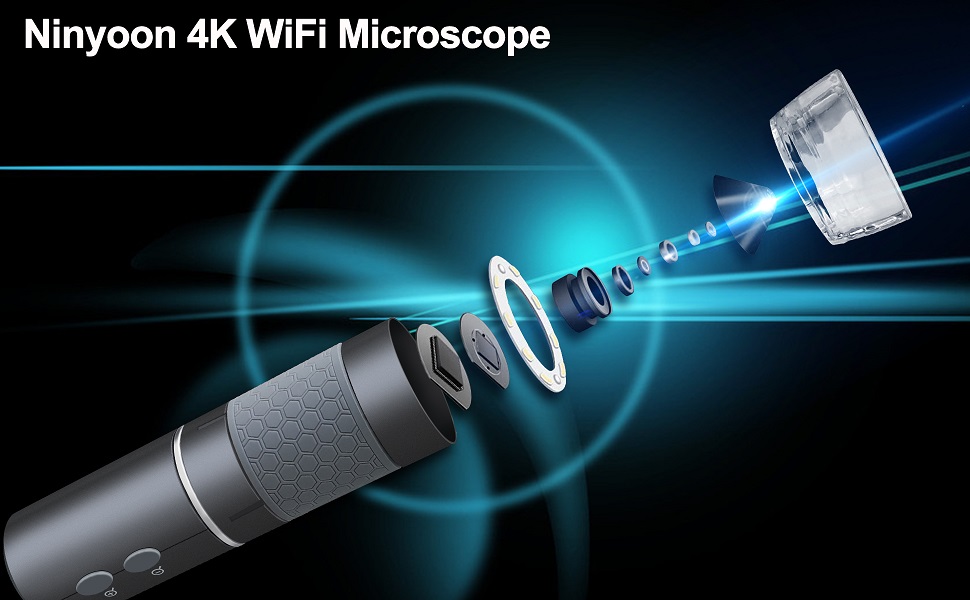 Ninyoon 4K WiFi Microscope
