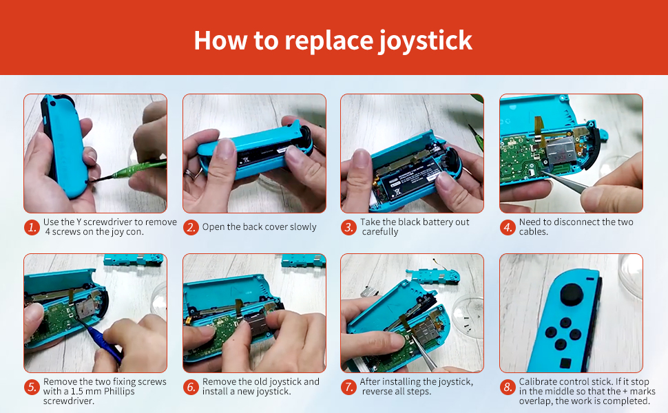 Joycon Joystick Replacement