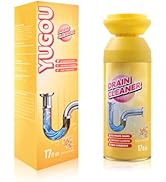 Yugou Drain Cleaner Foam, Foaming Drain Cleaner, Floral Sink Cleaner and Deodorizer for Kitchen S...