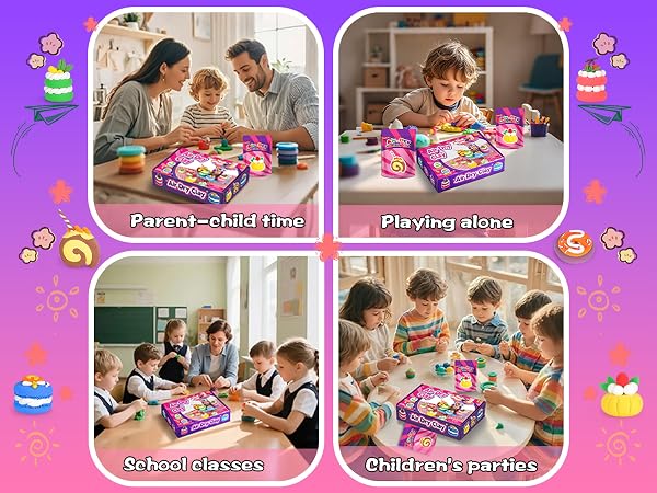 this air dry clay kit is perfect for kids!