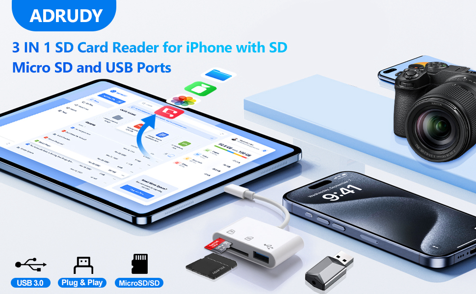 sd card reader for iphone