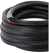 SSNNUU 32.8Ft Universal Rubber Weather Stripping with Upgrade 3 Layer Sound-Proofing Structure, A...
