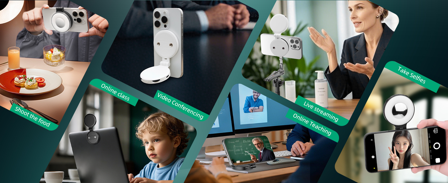 magnetic moblie phone fill light