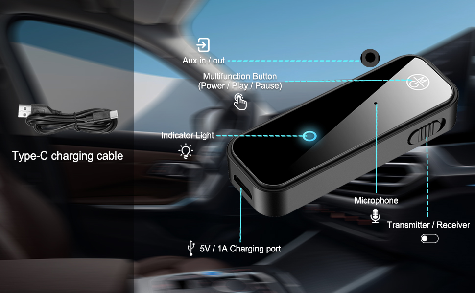 aux bluetooth adapter