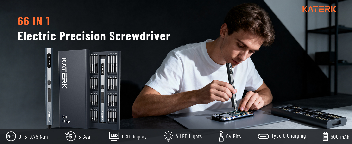 Katerk Electric Precision Screwdriver