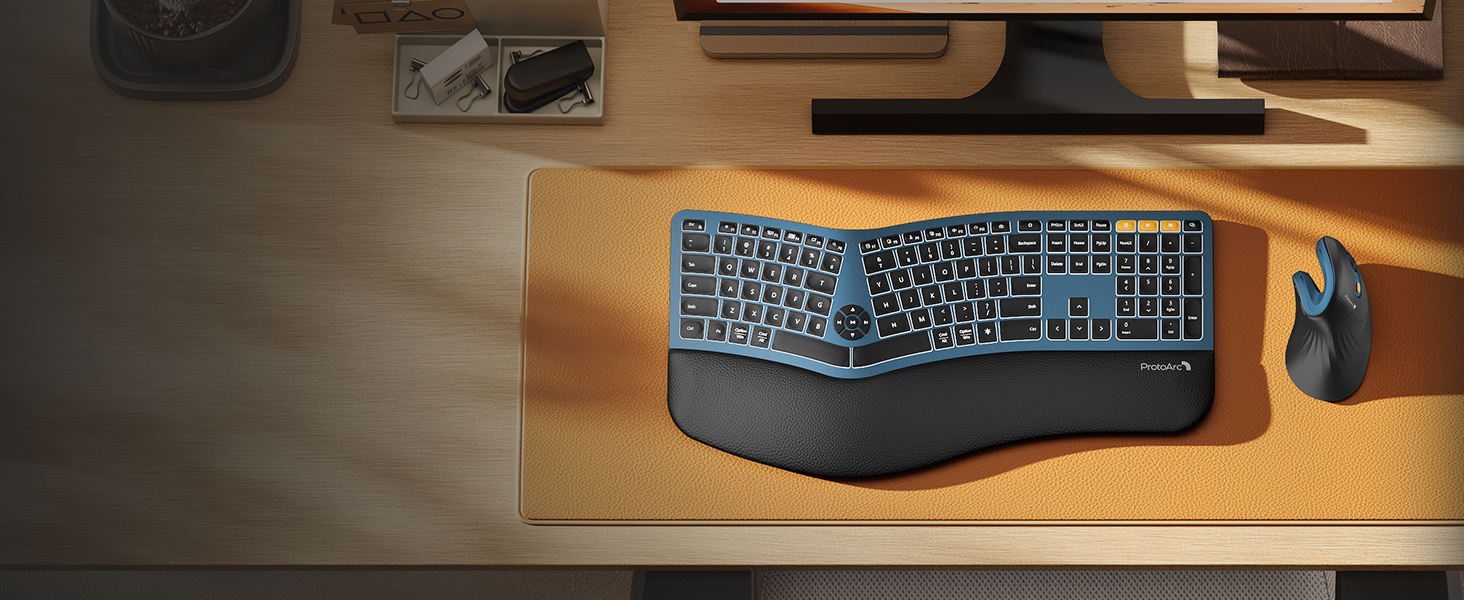 Bluetooth Rechargeable Vertical Mouse