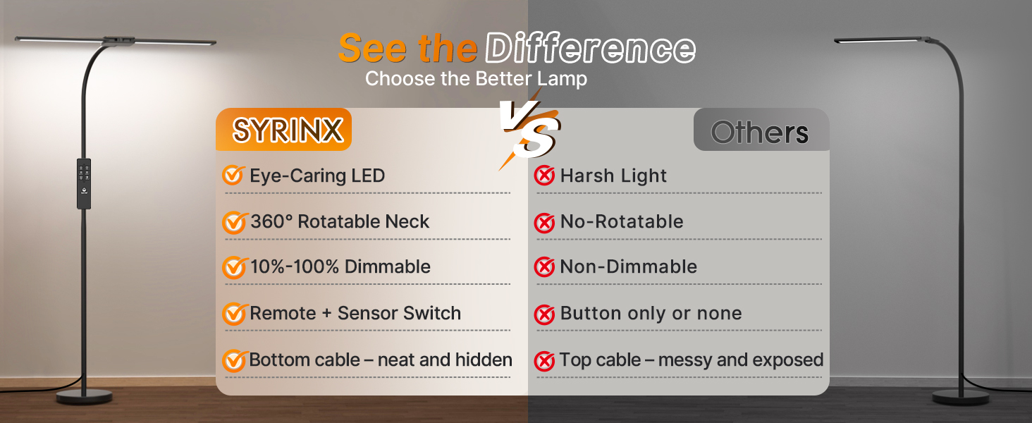 gooseneck floor lamp