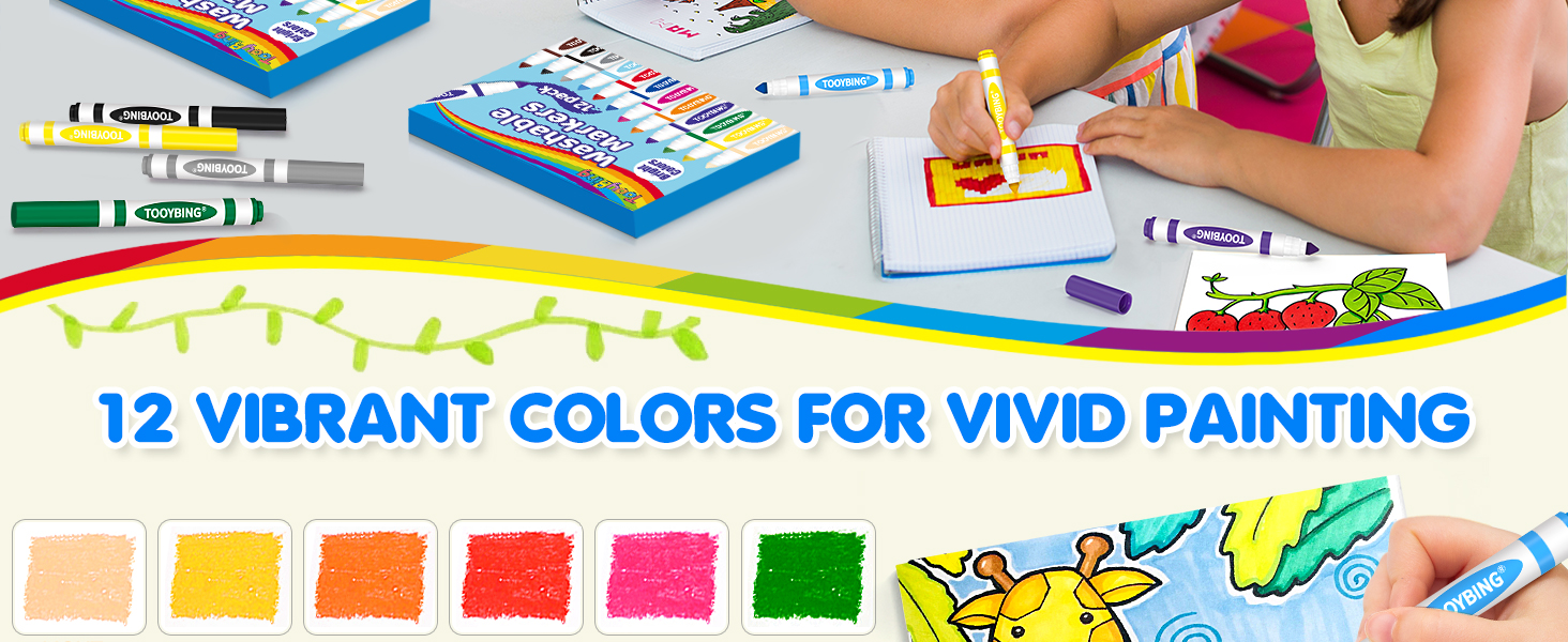 washable markers